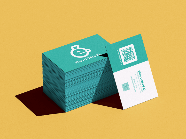 Lire la suite à propos de l’article Carte de visite « Elisa Dorival »