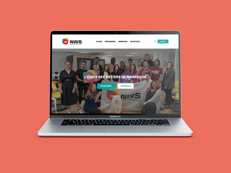 Lire la suite à propos de l’article Maquette de site « Normandie Web School »